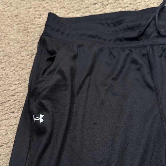 Under Armour Mens Drawstring Loose Fit HeatGear Sweatpants Black Size XL - Picture 4 of 5